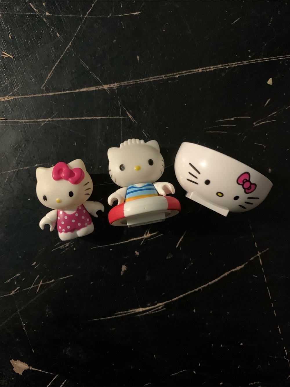 Mega Bloks Sanrio Splash & Swim Hello Kitty & Dear Daniel Figures Replacement